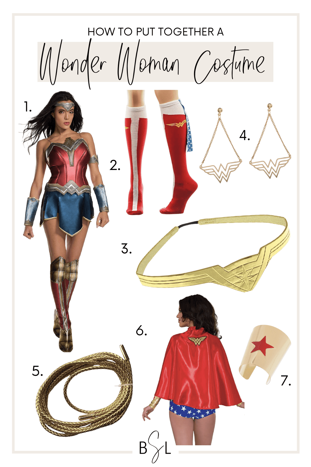 How To Create The Most Iconic Wonder Woman Costumes For Halloween