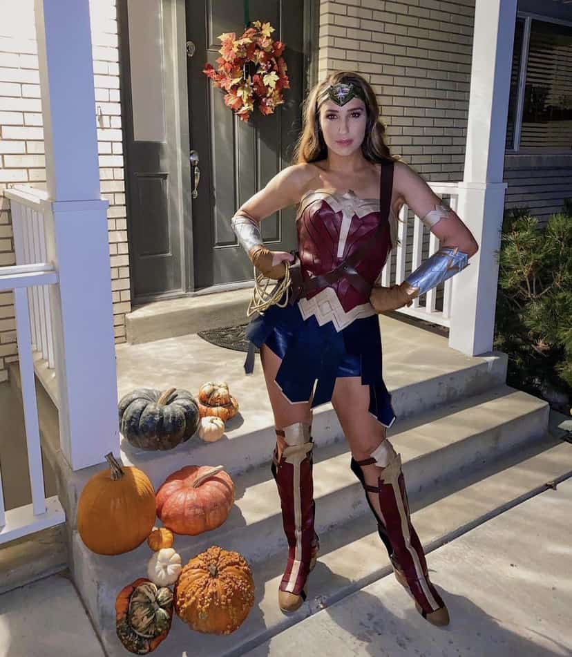 wonder woman movie costume